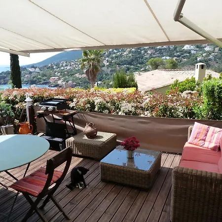 公寓 Beau Studio Avec Terrasse, Vue Mer Exceptionnelle Alcat - Les Cles De L'esterel *