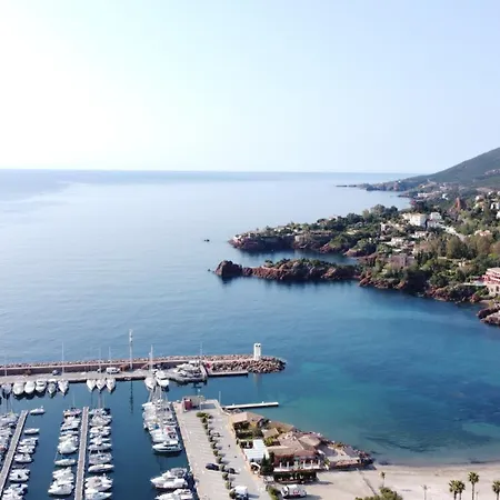 公寓 Beau Studio Avec Terrasse, Vue Mer Exceptionnelle Alcat - Les Cles De L'esterel 泰晤勒·苏尔·梅尔